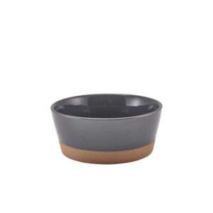 GenWare Kava Dark Grey Stoneware Bowl 15.5cm