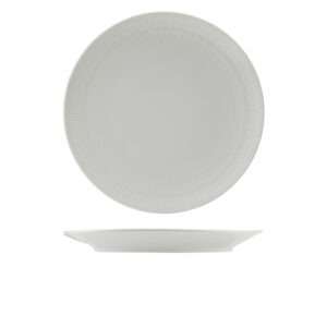 Incise Porcelain Solara Coupe Plate 28cm