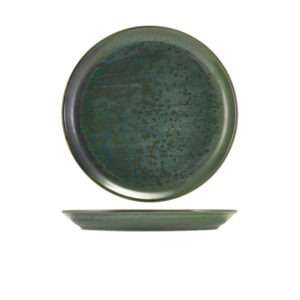 Terra Porcelain Aqua Green Coupe Plate 24cm 1 TH CP PAG24