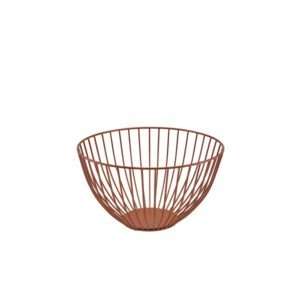 GenWare Round Copper Wire Basket 24 x 13cm