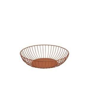 GenWare Round Copper Wire Basket 27 x 7cm
