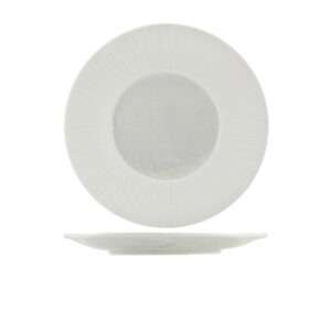 Incise Porcelain Lucine Winged Plate 28.5cm