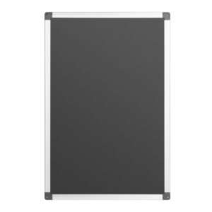 Olympia Black Magnetic Board 400x600mm