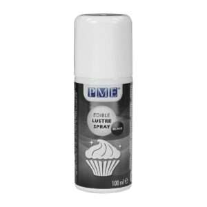 PME Edible Lustre Spray 100ml - Black