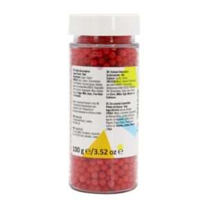 PME Sugar Pearls 100g - Red 3 hu209 npi24 6