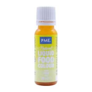 PME 100% Natural Food Colour - Lemon Yellow 25g