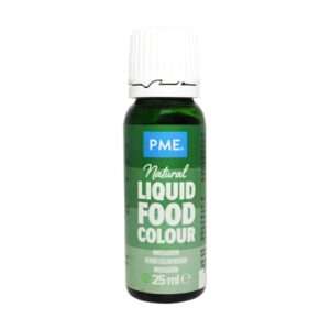 PME 100% Natural Food Colour - Moss Green 25g