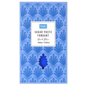 PME Sugar Paste Fondant Dark Blue 250g