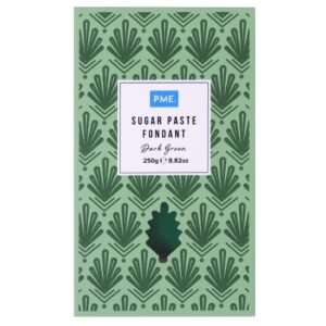 PME Sugar Paste Fondant Dark Green 250g