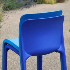 Origin POP Chair Marine Blue 480x500x790mm (2 Pack) 10 hx765 npi24 7