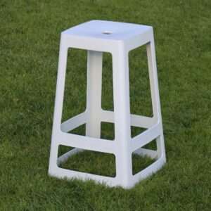 Origin Base Mid Stool Light Grey 430x430x560mm (Pack of 2) 8 hx783 npi24 4