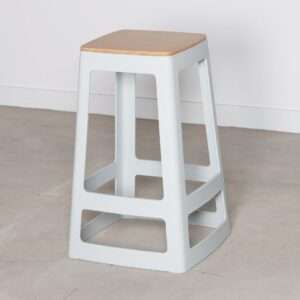 Origin Base Mid Stool Light Grey 430x430x560mm (Pack of 2) 10 hx783 npi24 8
