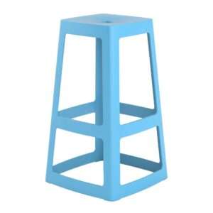 Origin Base High Stool Pastel Blue 450x450x750mm (Pack of 2)