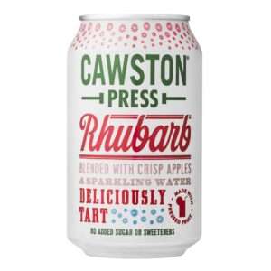 Cawston Press Sparkling Rhubarb Drink 330ml (24 Pack)