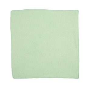 Rubbermaid Economy Microfibre Cloth Green 400x400mm (24 pack)