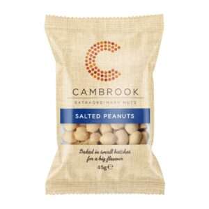 Cambrook Baked Salted Peanuts Snack Pack 45g (24 pack)