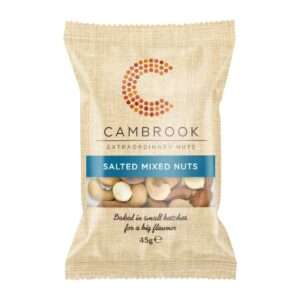 Cambrook Baked Salted Mixed Nuts Snack Pack 45g (24 pack)