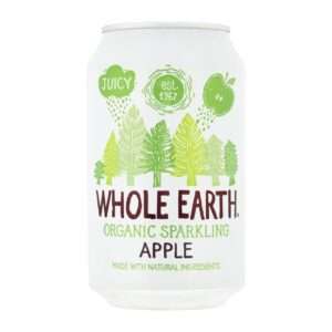 Whole Earth Organic Sparkling Apple Drink 330ml (24 pack)