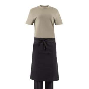 Southside Cotton Canvas Waist Apron Black