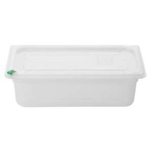 Hygiplas Click PP GN Container 1/3 with Lid & 7 Colour Clips 100mm 3.6Ltr (Set 4)