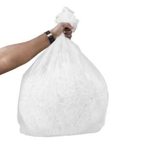 Jantex Medium Duty Bin Bags Clear 70Ltr (Pack 200) 4 hw859 npi25 40