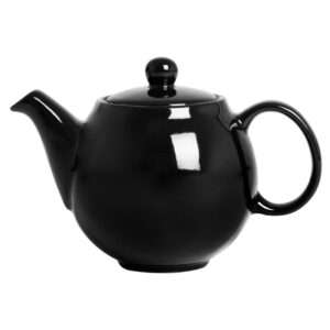 Olympia Café Teapot Black 450ml (2 Pack)