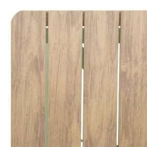 Bolero Melbourne Outdoor Polywood Dining Table 1610x800x734mm 4 hz218 npi24 4