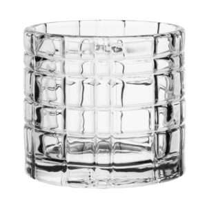 Olympia Geo Glass Tealight Holders 64x57mm (6 Pack)