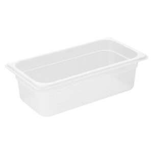 Nisbets Essentials Polypropylene 1/3 Gastronorm Container 100mm