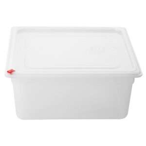 Hygiplas Click PP GN Container 2/3 with Lid & 7 Colour Clips 150mm 12Ltr (Set 4)