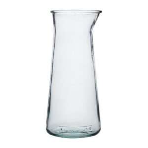 Olympia Recycled Glass Conical Carafes 1Ltr (6 Pack)