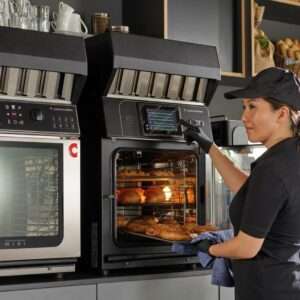 Convotherm Mini Black 6.10 Electric easyTouch Combi Oven Left Hinged Door 5 jb321 npi25 5