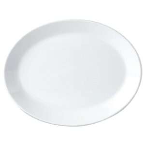 Steelite Simplicity White Oval Coupe Dishes 280mm (12 pack)