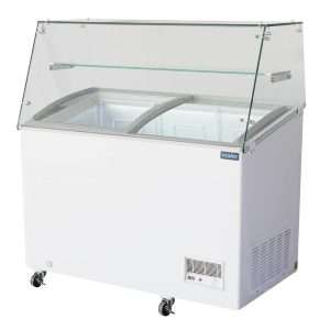 Polar G-Series Display Chest Freezer with Glass Surround 270Ltr 3 fl992 npi25 3