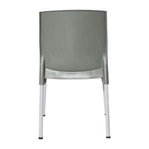 Bolero Elements Polypropylene Plain Side Chairs Olive Green (4 Pack) 4 ja921 npi25 4
