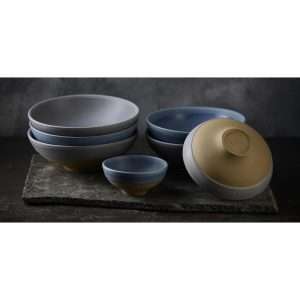 Churchill Emerge Seattle Grey Ramen Bowls 270ml (6 Pack) 4 jc646 jc649 npi25 3