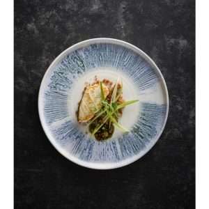 Churchill Lyra Blue Walled Plates 260mm (6 Pack) 3 jc686 jc685 npi25 05