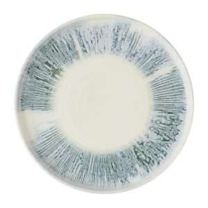 Churchill Lyra Blue Walled Plates 260mm (6 Pack)