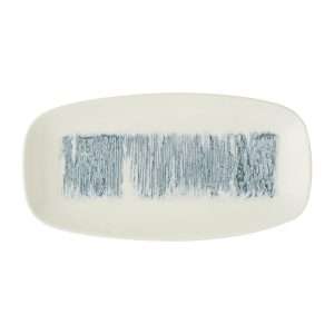 Churchill Lyra Blue Oblong Platters 298x153mm (12 Pack)