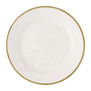 Churchill Stonecast Barley White Profile Plates 165mm (12 Pack)