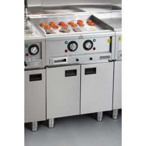 Buffalo 600 Series Dual Zone Electric Griddle 600mm Single Phase 5 ht755 npi24 4708