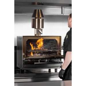 Buffalo Charcoal Oven with Stand 6 hx569 npi25 5