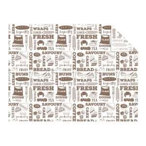 Vegware Greaseproof Sheets Bakery 400x300mm (1000 Pack)