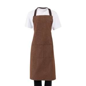Southside Denim Bib Apron Tan