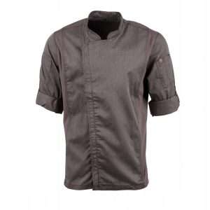Unisex Chef Works Hartford Unisex Chef Jacket Graphite S 9 bb263 l new5