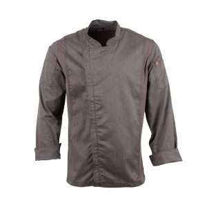Unisex Chef Works Hartford Unisex Chef Jacket Graphite S 11 bb263 l new7