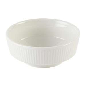 Churchill Nourish White Kochi Shallow Bowls 50x 115mm (12 Pack)