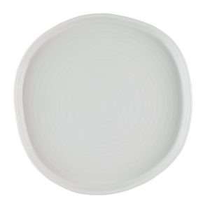 Churchill White Organic Walled Plates 206mm (6 Pack)