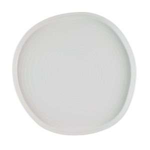 Churchill White Organic Walled Plates 257mm (6 Pack)