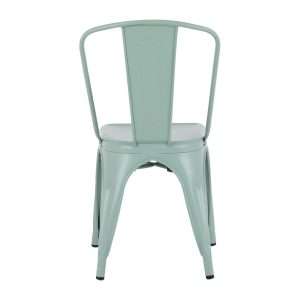 Bolero Bistro Metal Chairs Olive Green (4 Pack) 3 hw295 npi25 3